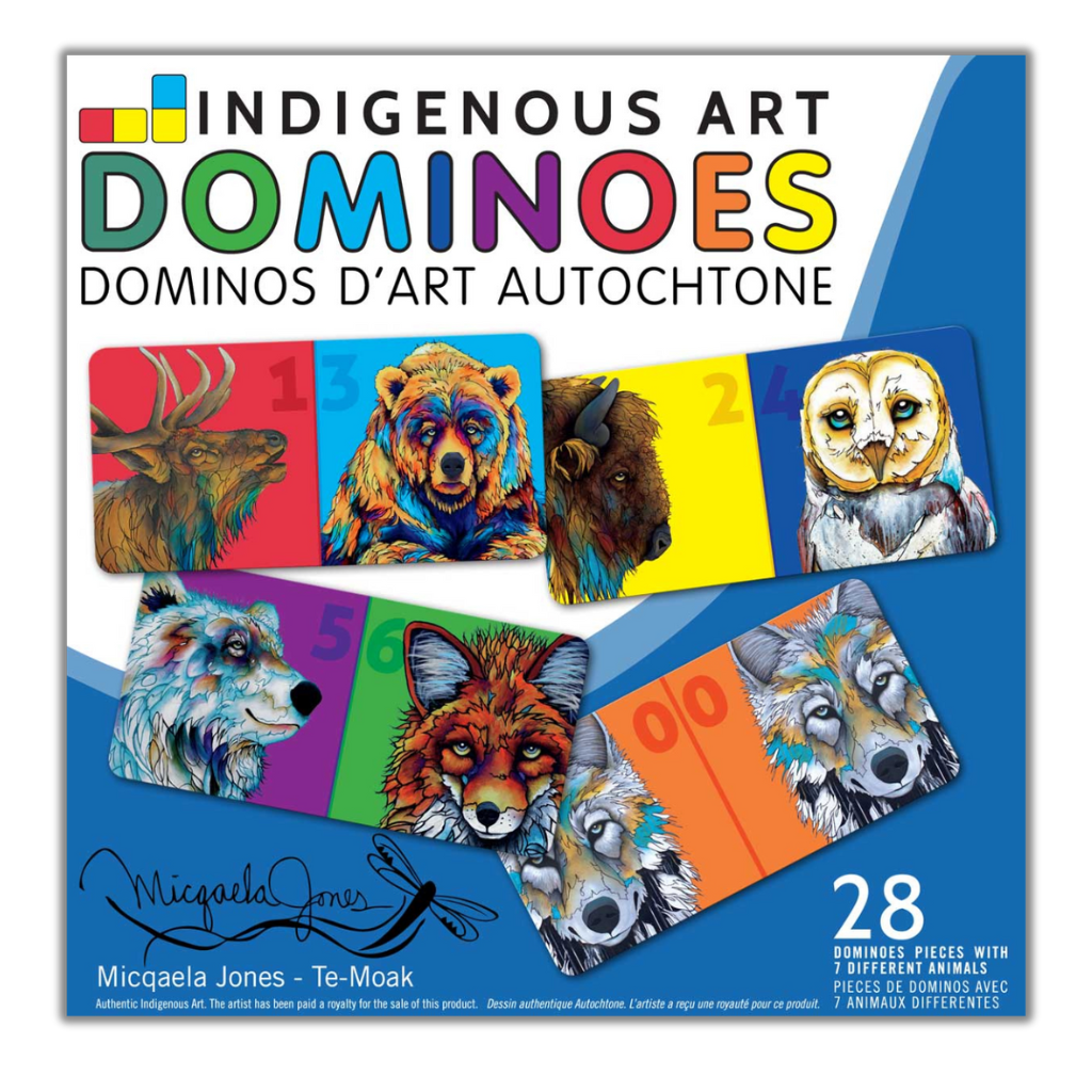 Dominoes Art Game by Micqaela Jones