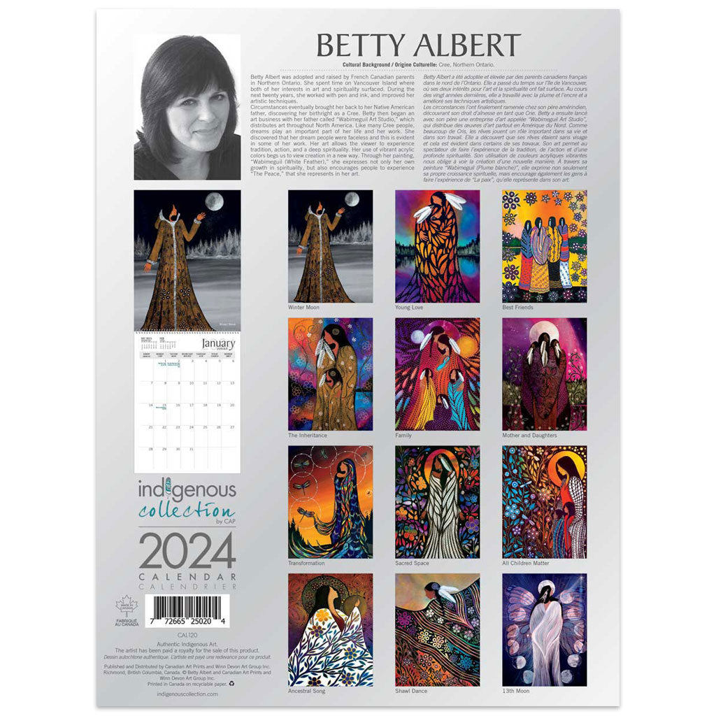 2024 Calendar - Betty Albert