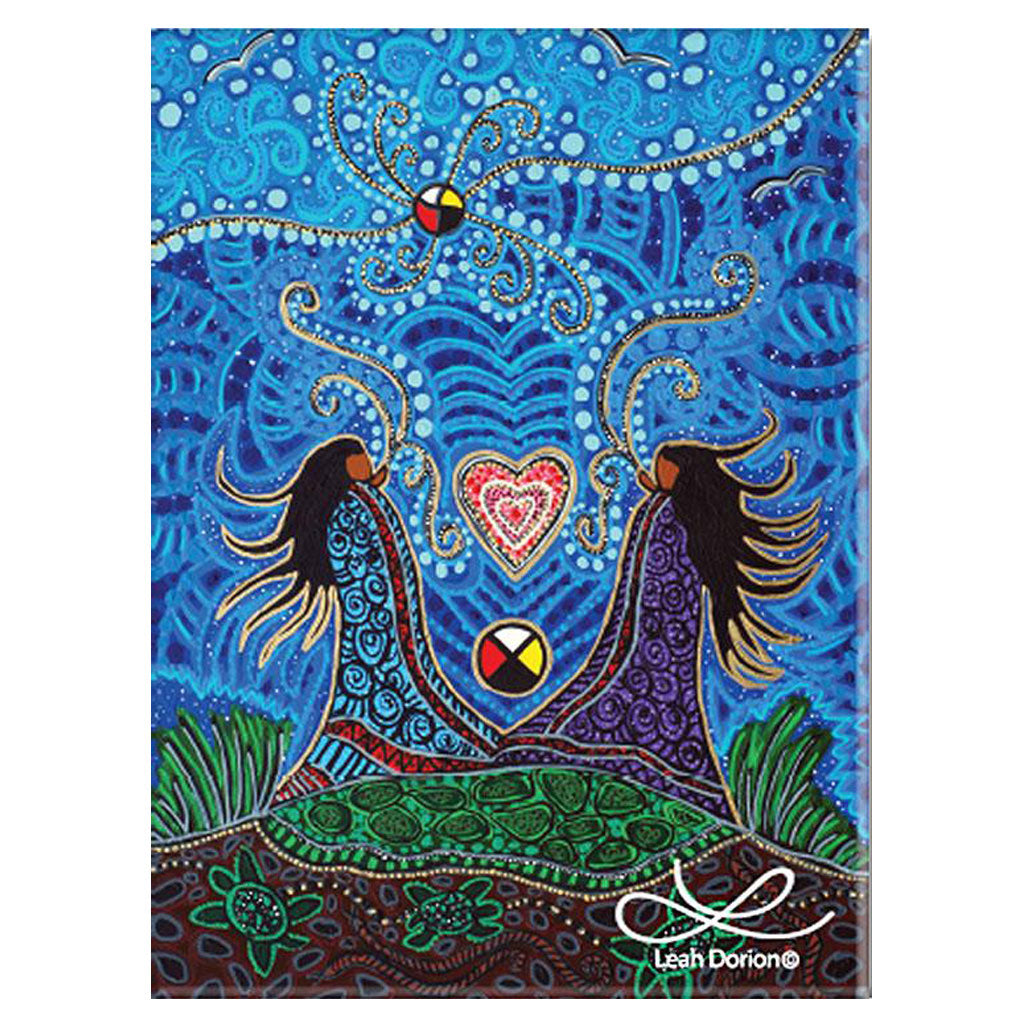 'Breath of Life' Magnet by Leah Dorion