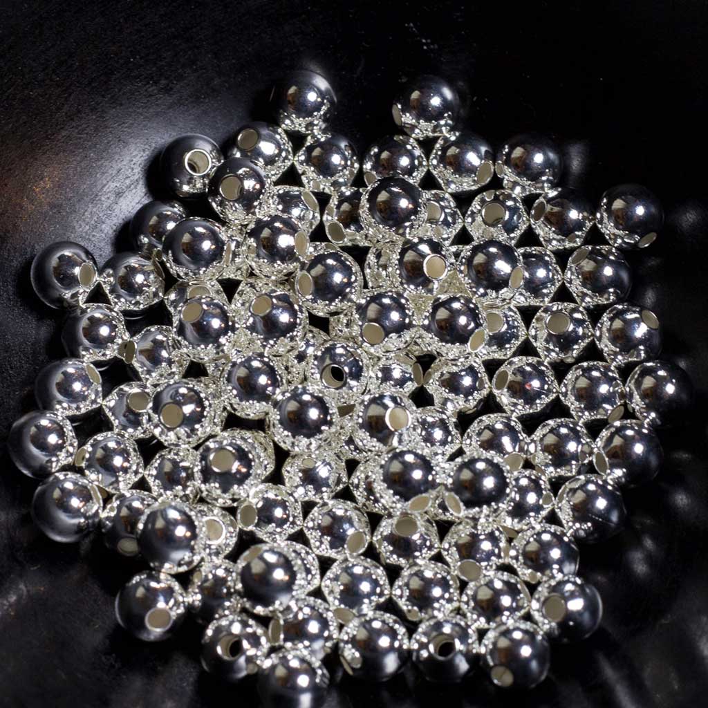 6mm Metal Beads