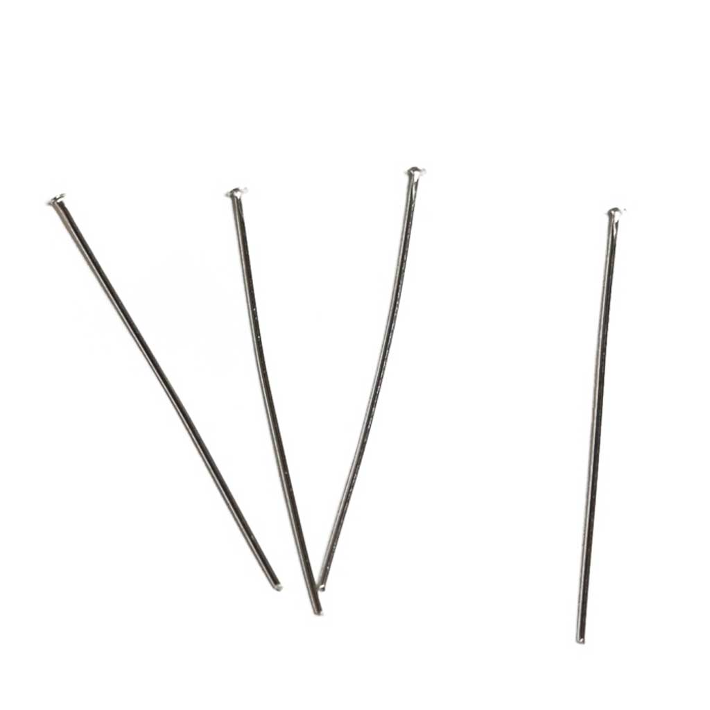 Stainless Steel Head Pins - 40mm