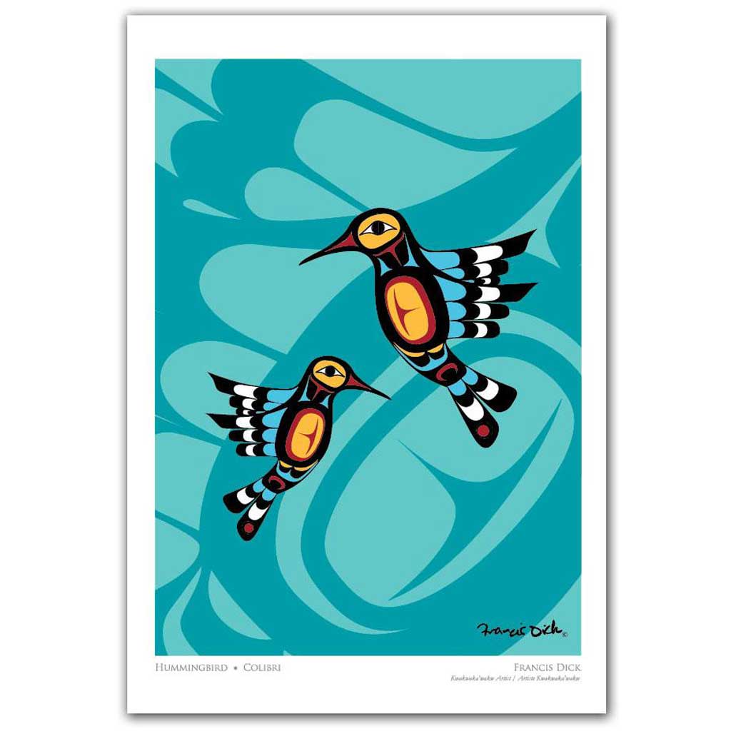 Art Card - 'Hummingbird' by Francis Dick