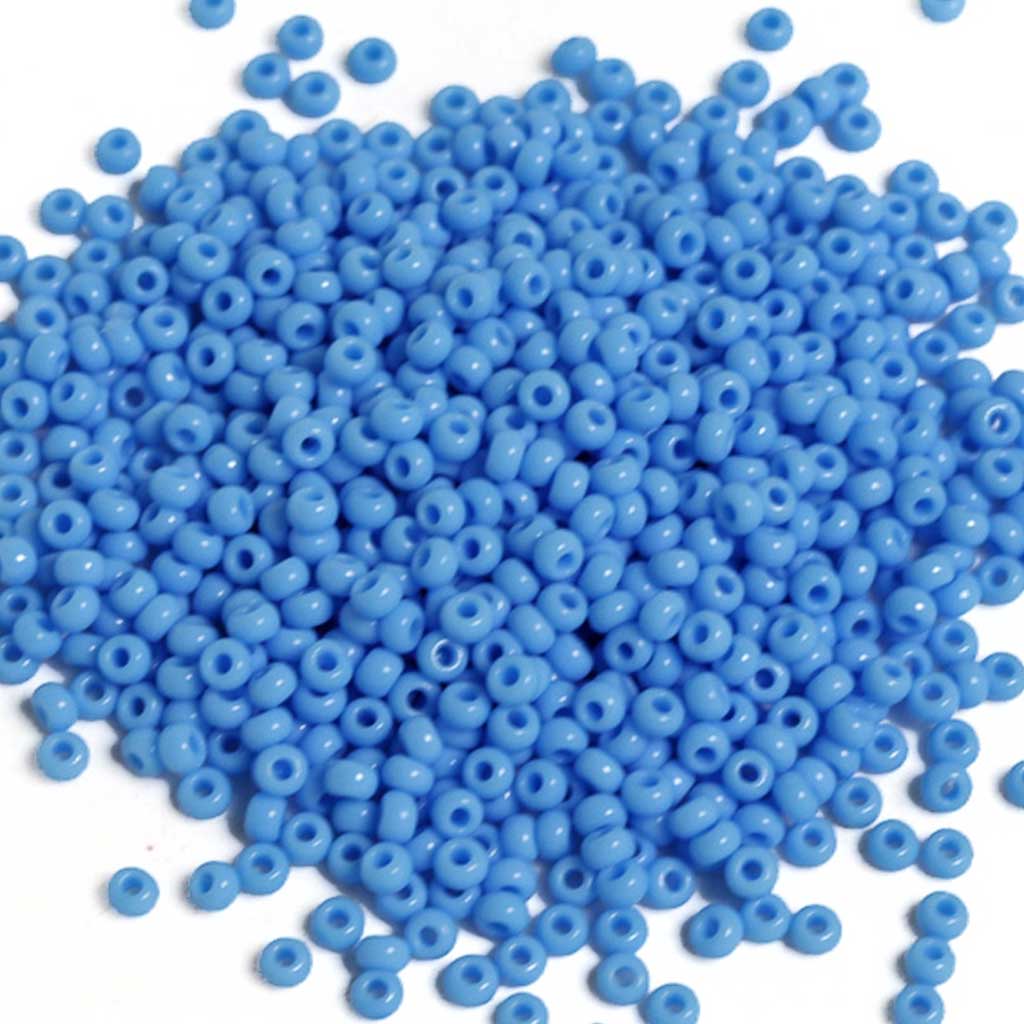 Opaque Light Blue - Size 8/0 Seedbeads