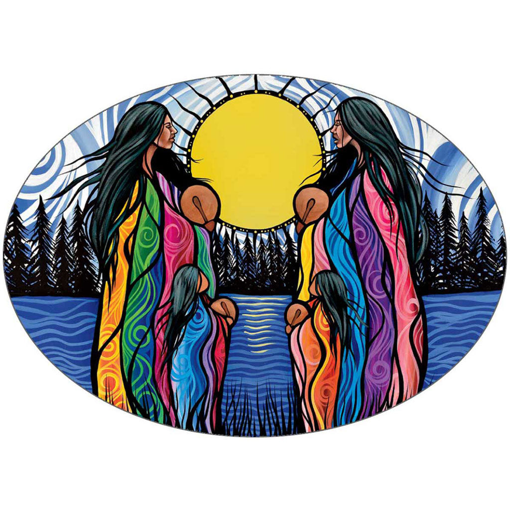 'Mother Daughter Water Song' Sticker by Jackie Traverse