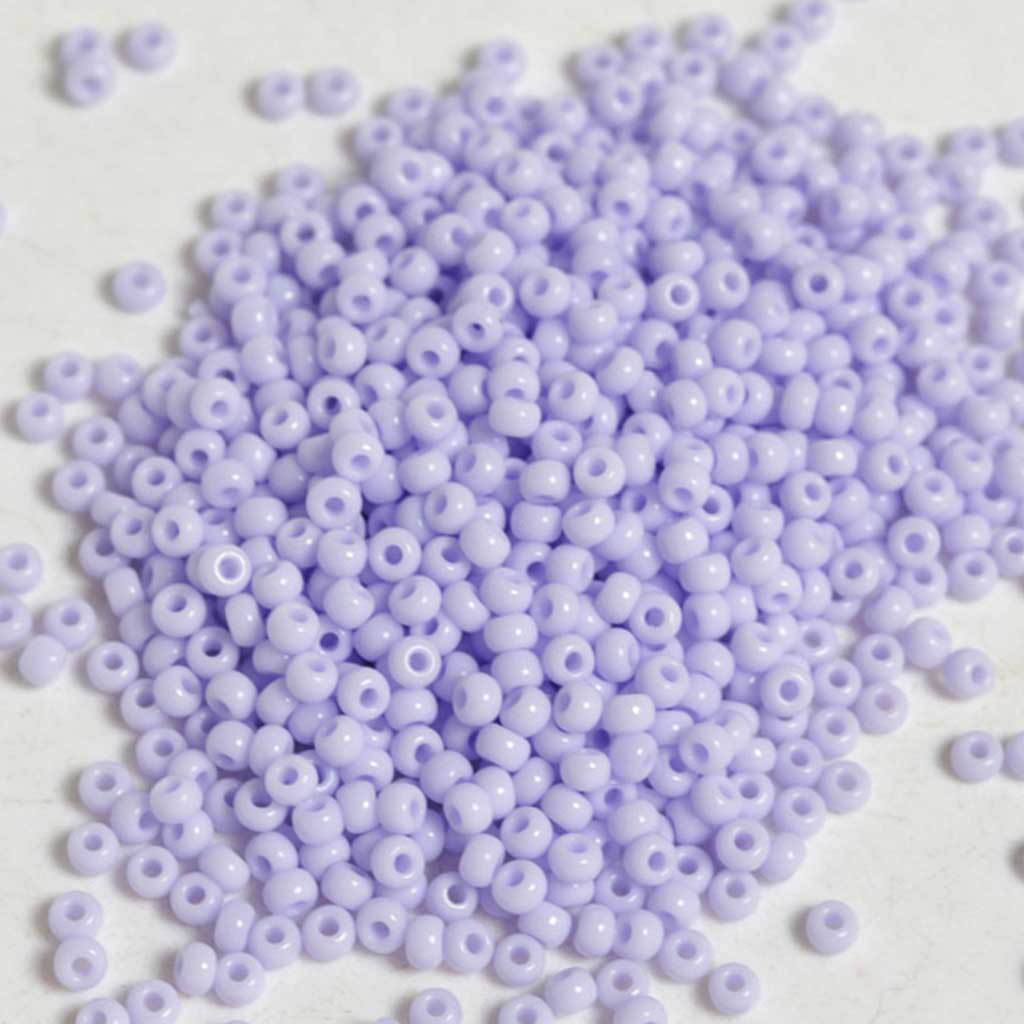 Opaque Natural Lilac - Size 8/0 Seedbeads