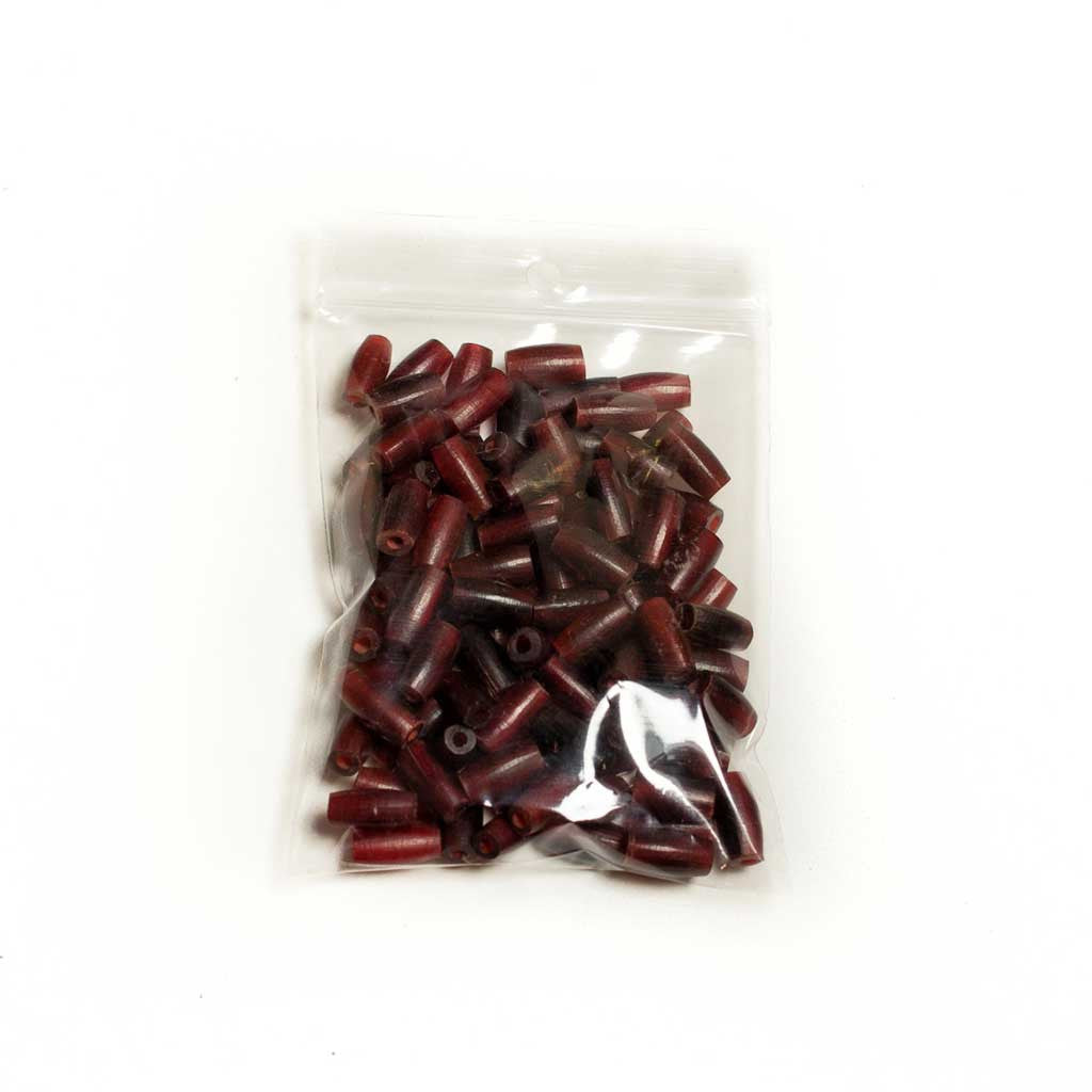 Red Horn Hairpipe Beads - Beaded Dreams
 - 1