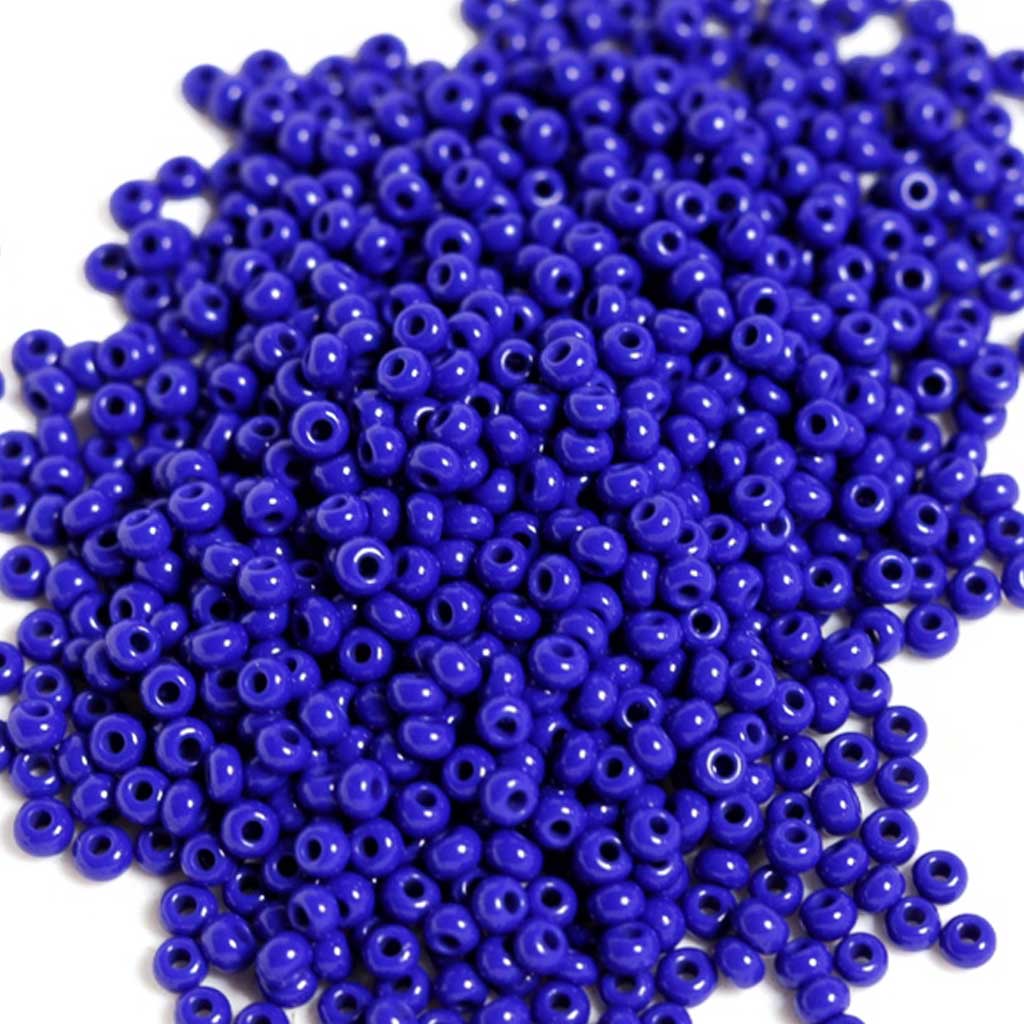 Opaque Medium Royal Blue - Size 8/0 Seedbeads