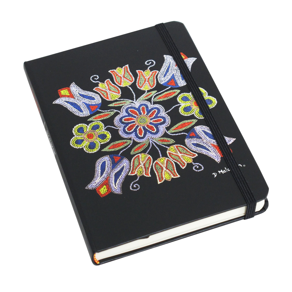 'Silver Threads' Hardcover Journal by Deb Malcolm
