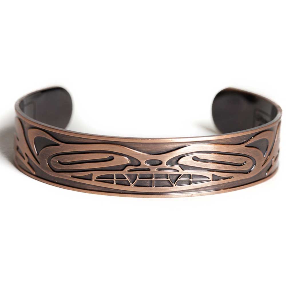 Copper Wolf Bracelet