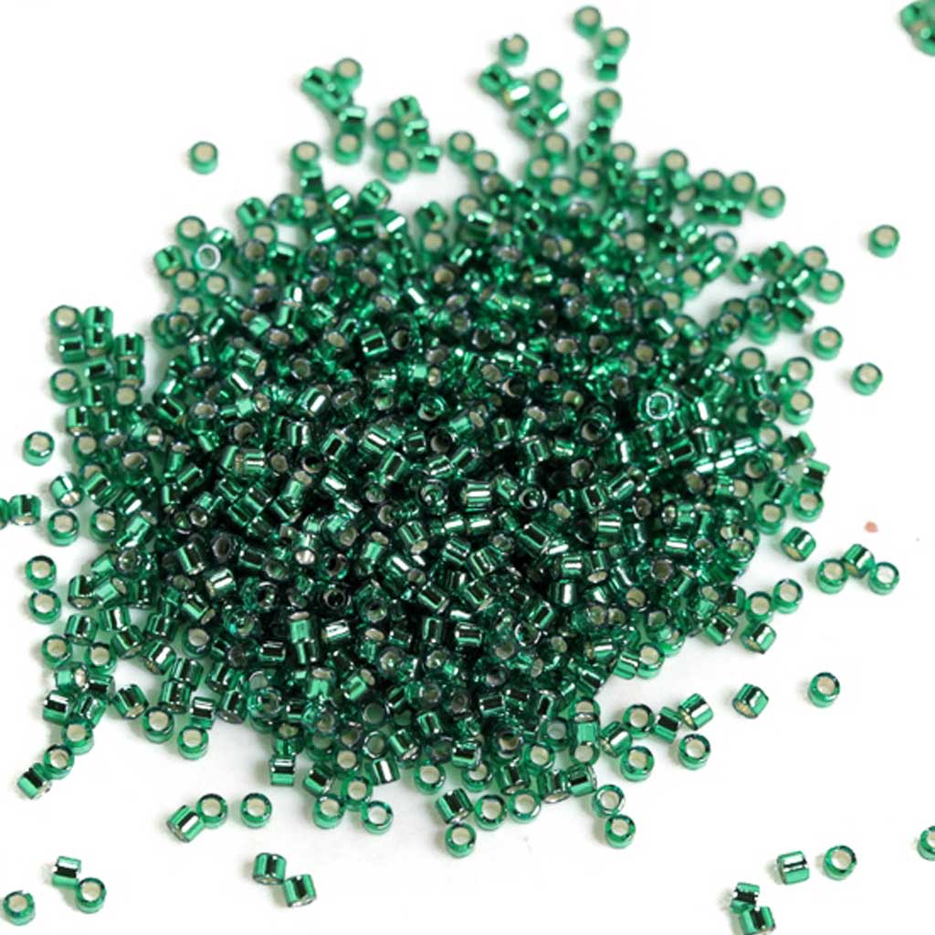 Emerald Silverlined Dyed - Delicas
