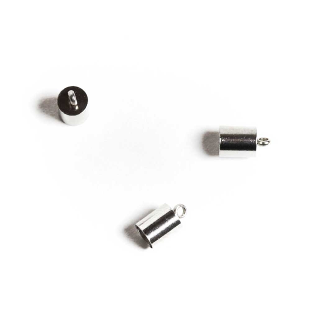 Stainless Steel End Caps - 10x5.5mm