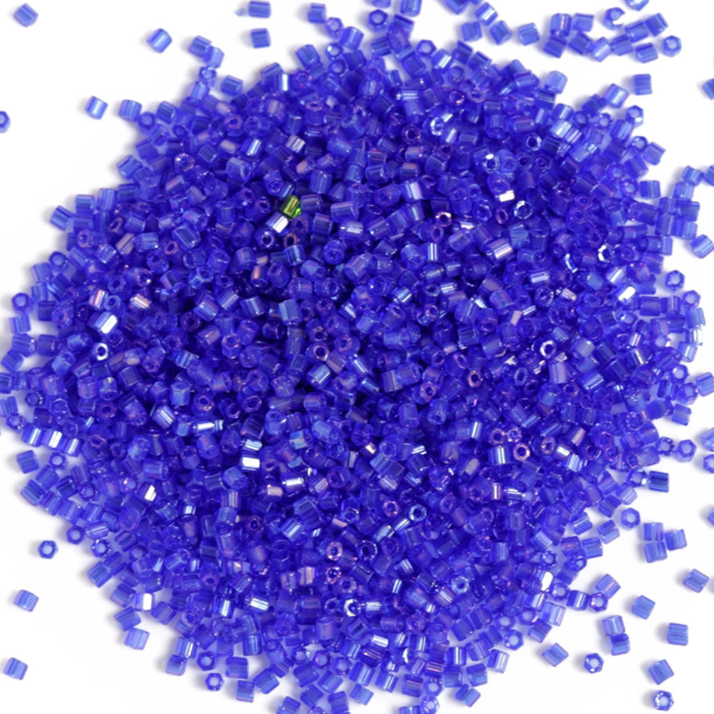 Transparent Blue Aurora Borealis - 2 cut