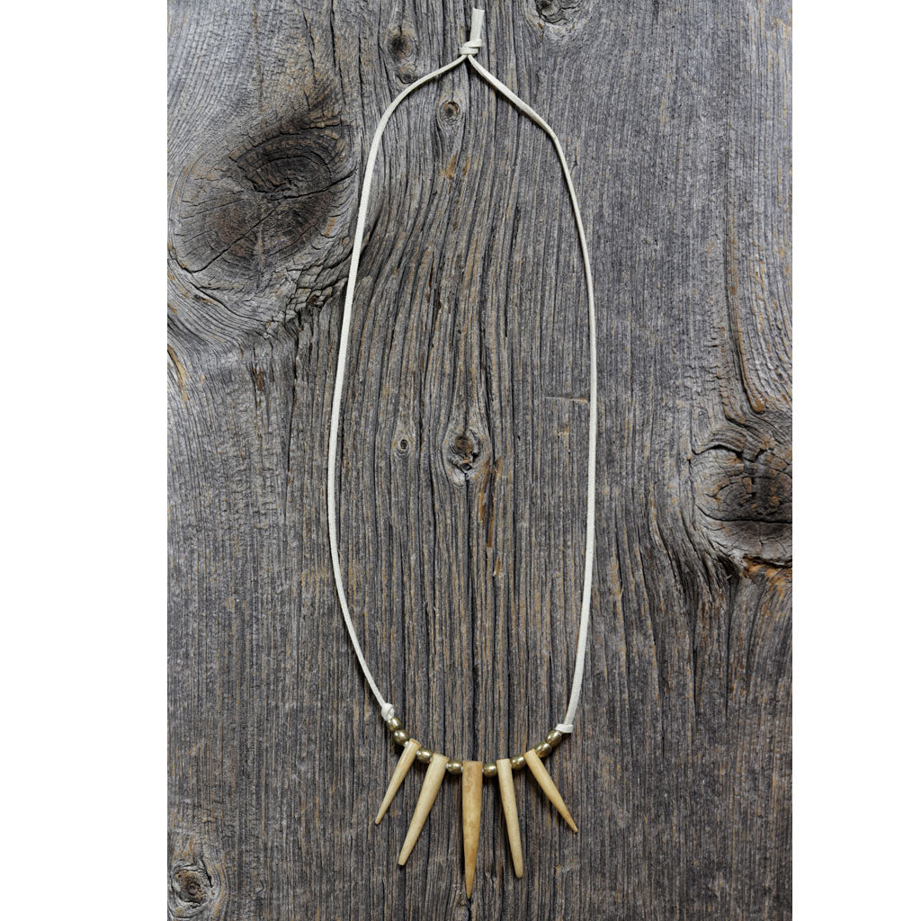 5 'Claw' Bone Necklace