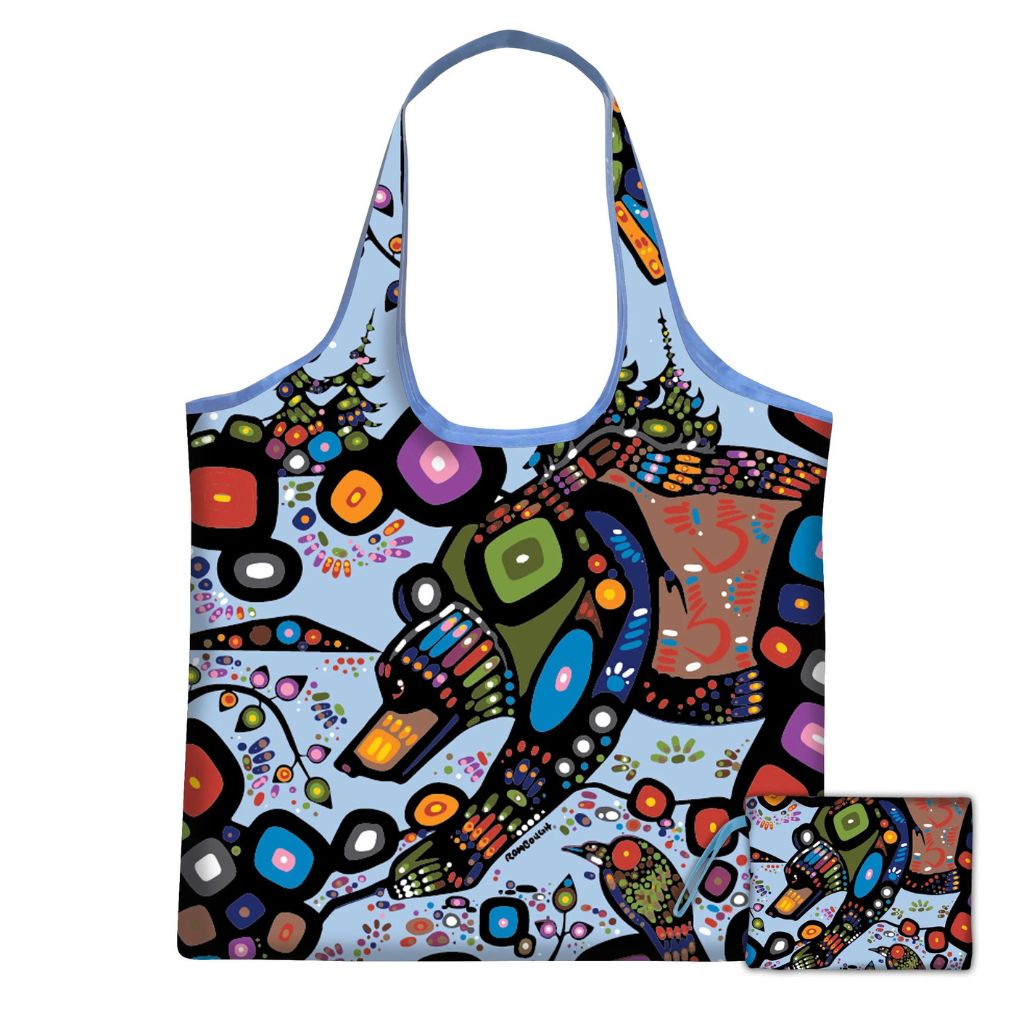 &#39;The Bear&#39; Reusable Shopping Bag by John Rombough