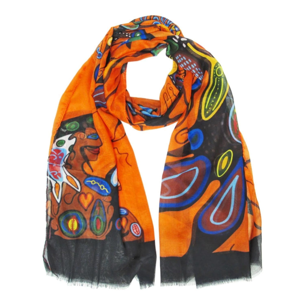 &#39;A Family Reimagined&#39; Eco-Scarf by Cody James Houle