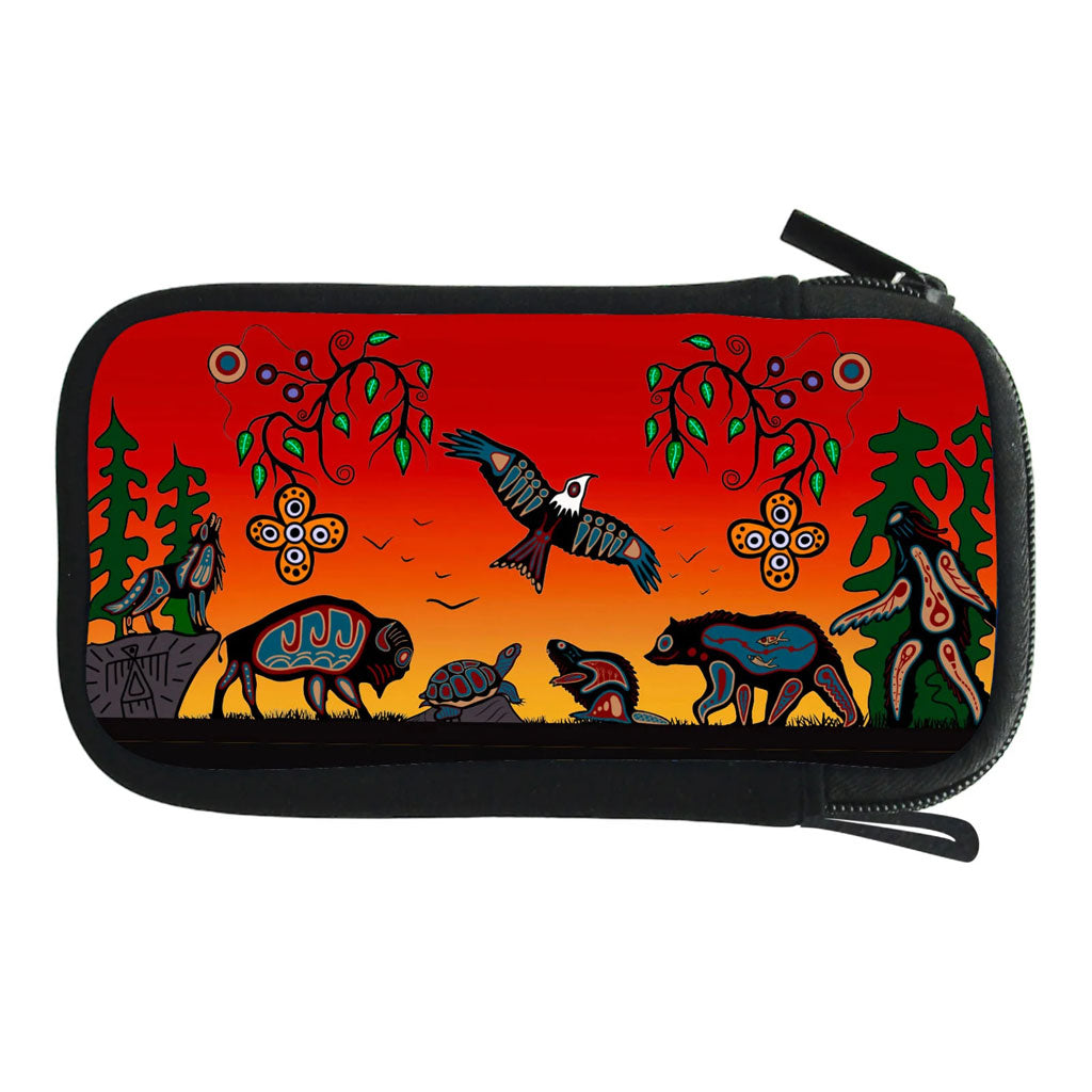 'Seven Grandfather Teachings' Accessory Case by Cody James Houle