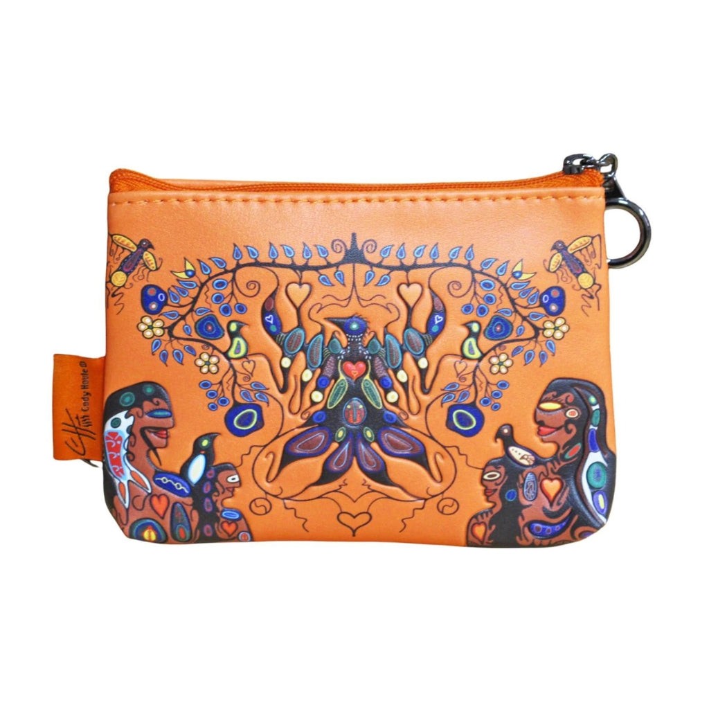 'A Family Reimagined' Coin Purse by Cody James Houle