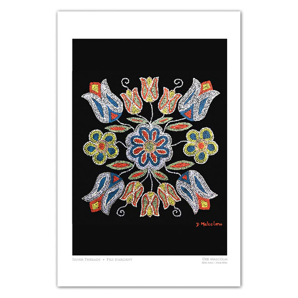 Art Card - 'Silver Threads' by Deb Malcolm