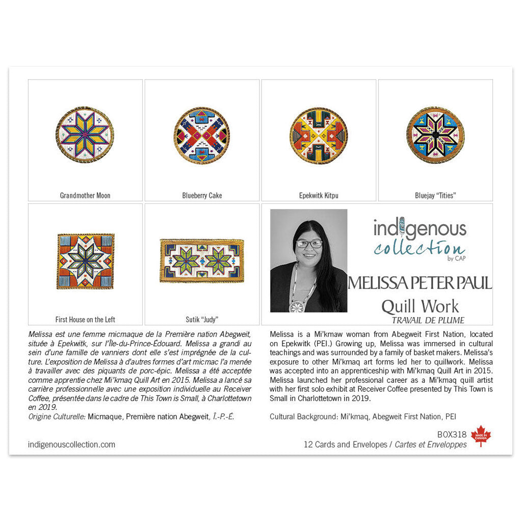 &#39;Quill Work&#39; Box Set Note Cards by Melissa Peter Paul