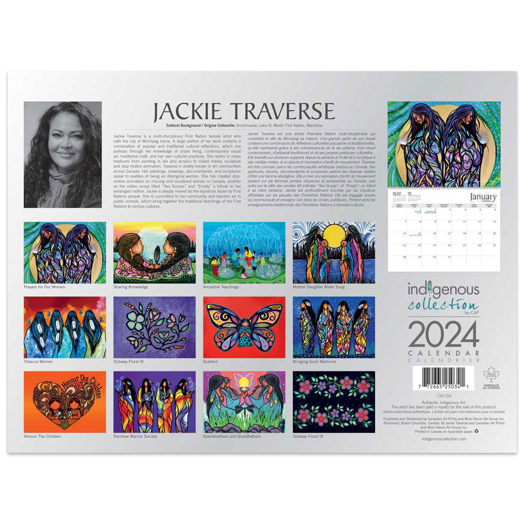 2024 Calendar - Jackie Traverse