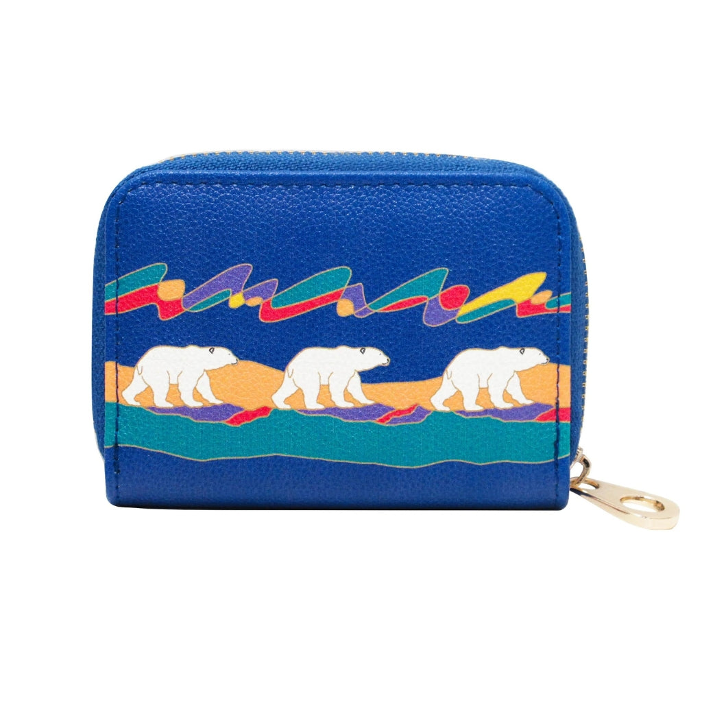 'Polar Bears' card Wallet by Dawn Oman