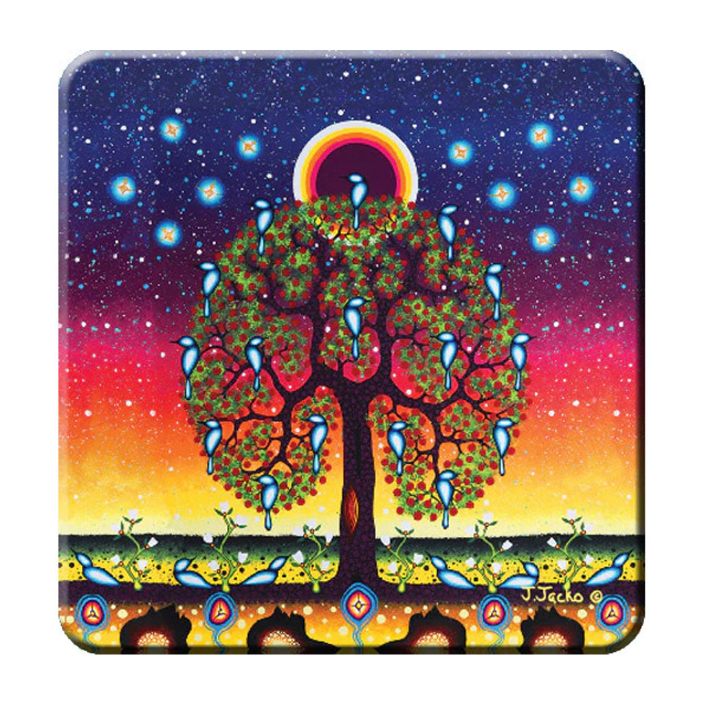 'Tree of Life' Coasters by James Jacko
