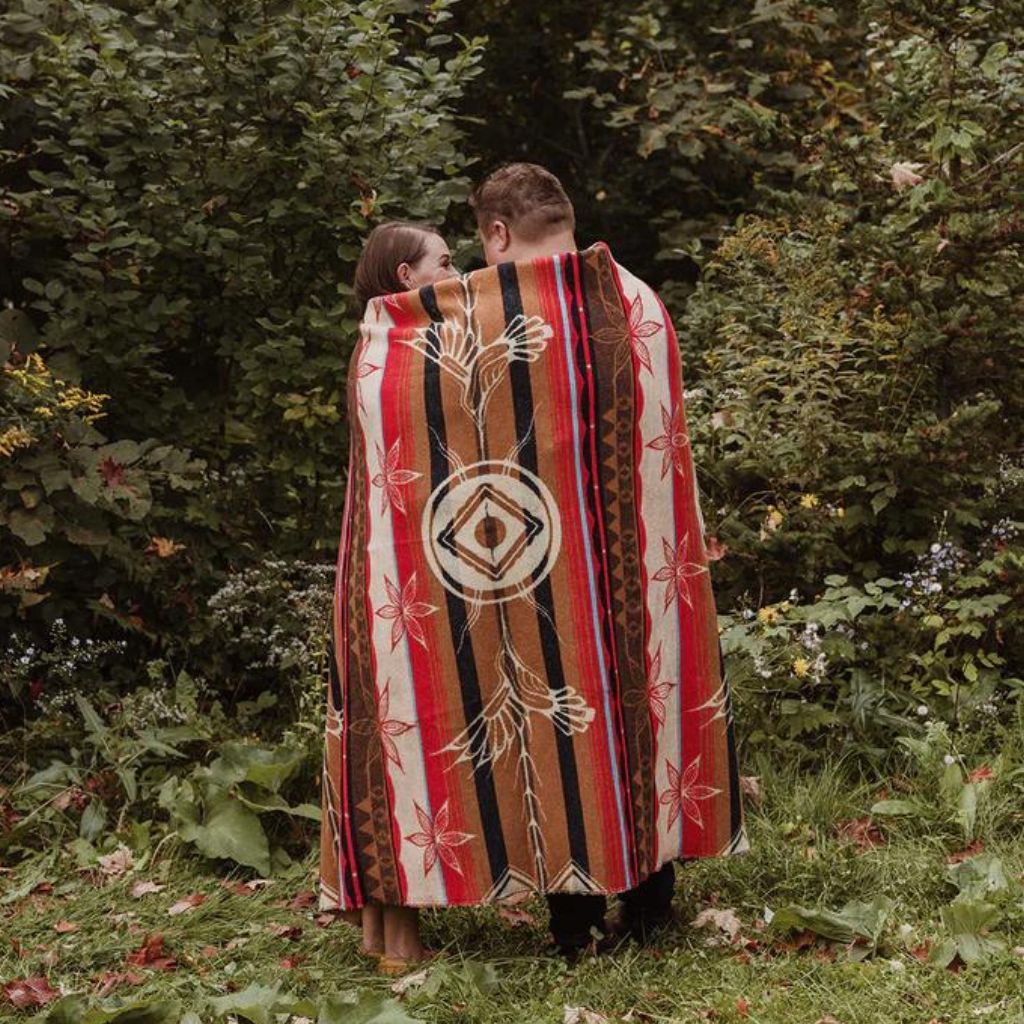 'Connections' Eco-Friendly Blanket by MINI TIPI