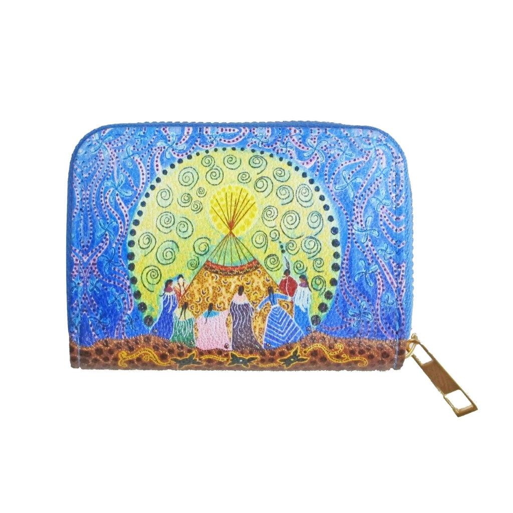 'Dancing Women' Card Wallet by Leah Dorion