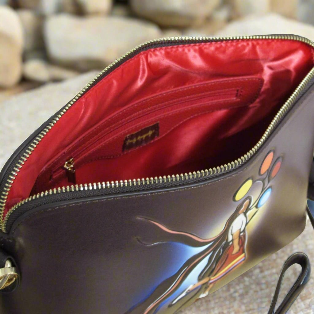 &#39;A Skirt With A Story&#39; Artist Purse by Emily Kewageshig