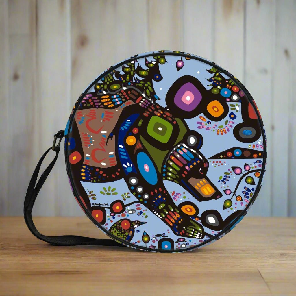 &#39;Bear&#39; Drum Bag by John Rombough