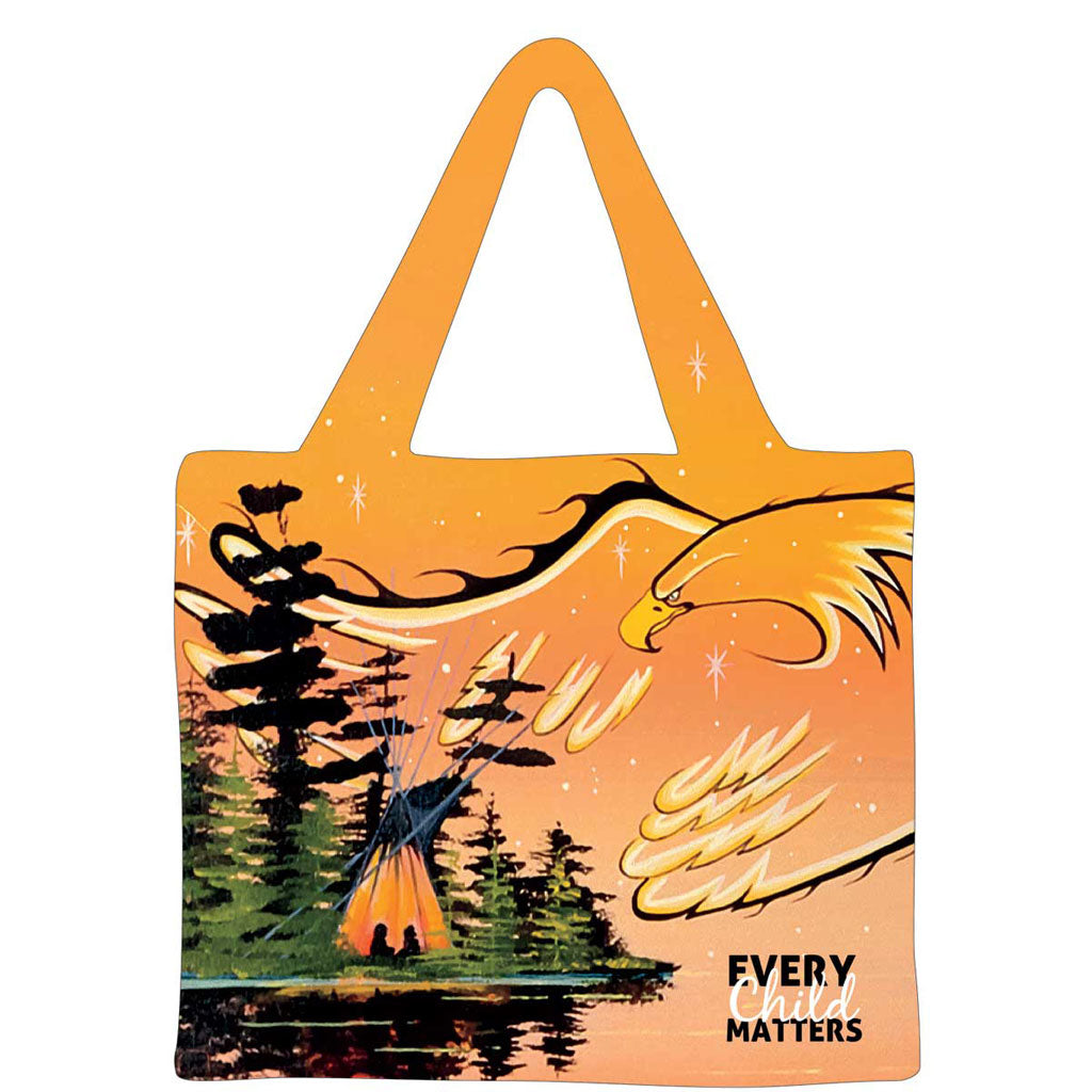 'Eagle Protector' Reusable Shopping Bag by William Monague