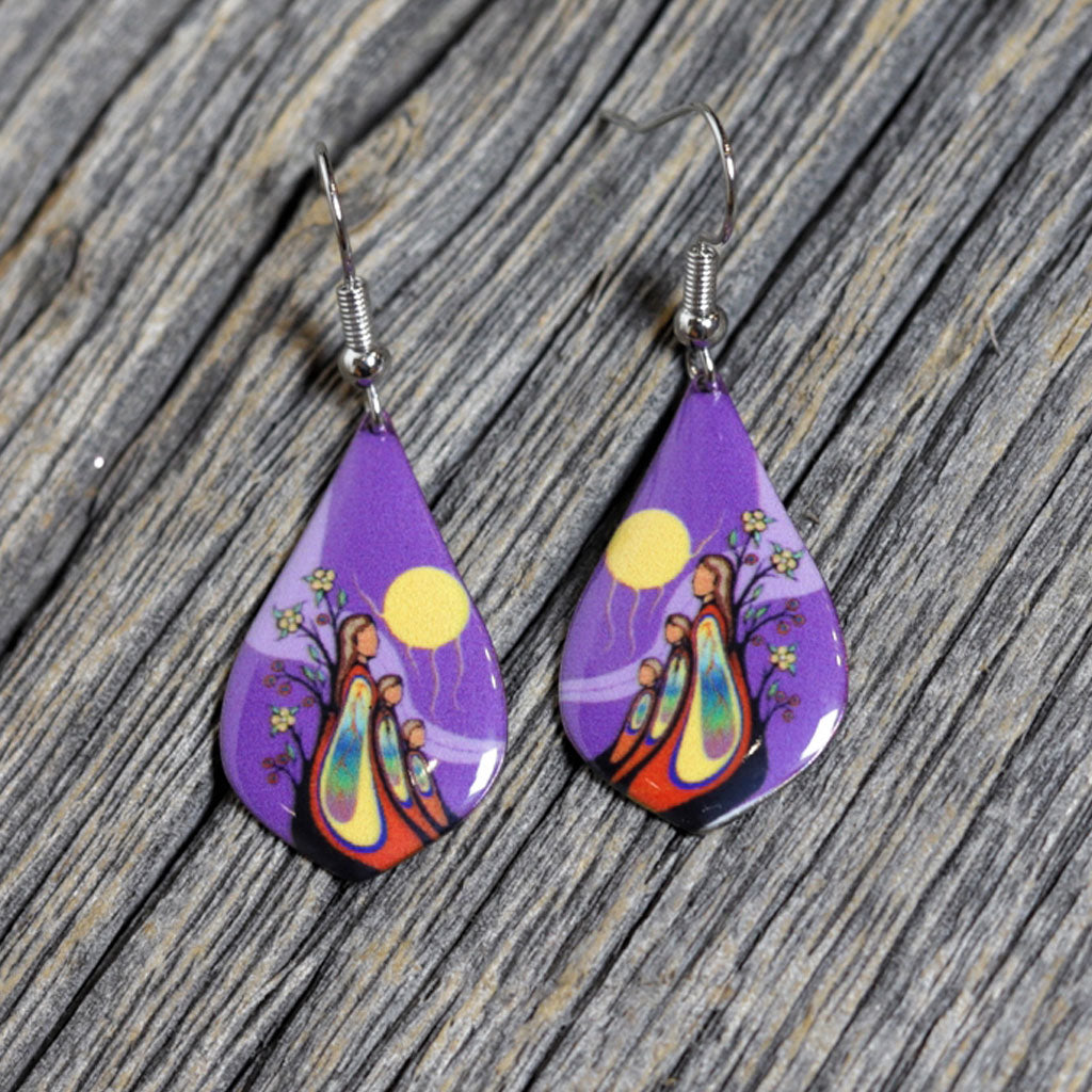 'Gifts from Creator' Earrings by Emily Kewageshig