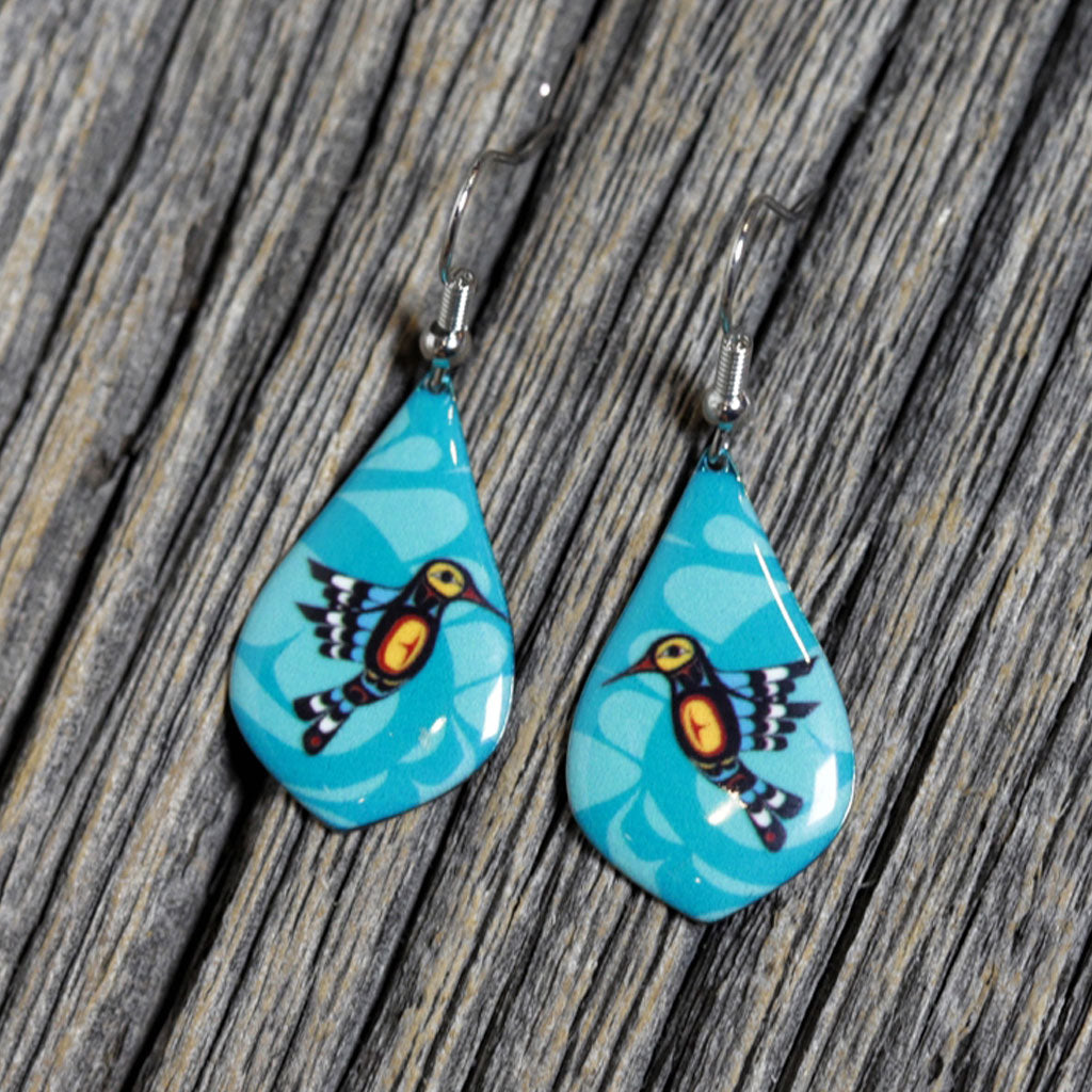 'Hummingbird' Earrings by Francis Dick