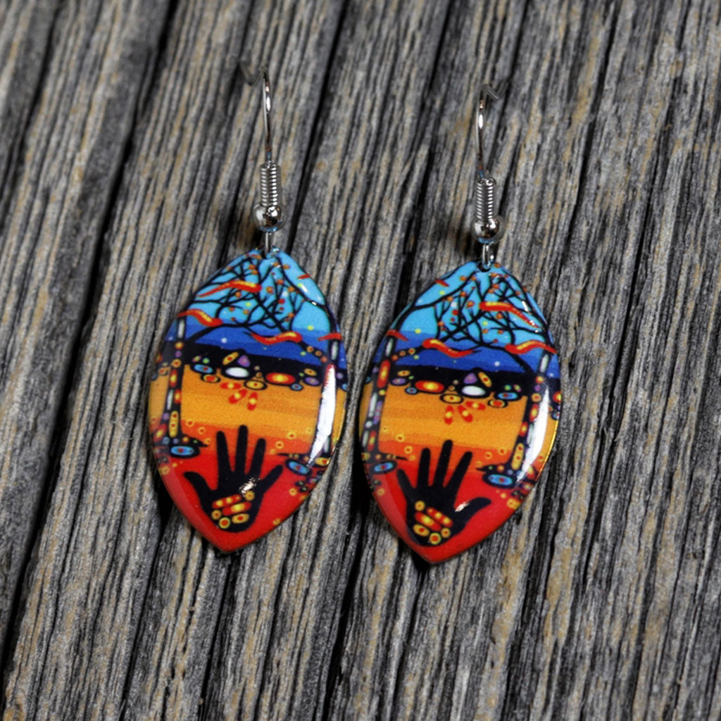 'Remember' Earrings by John Rombough