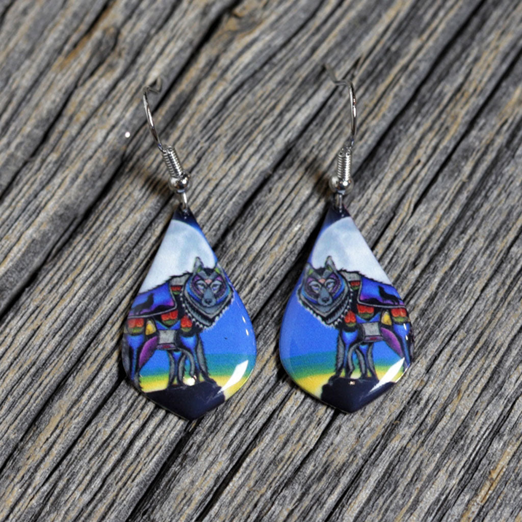 'Wolf' Earrings by Jessica Somers