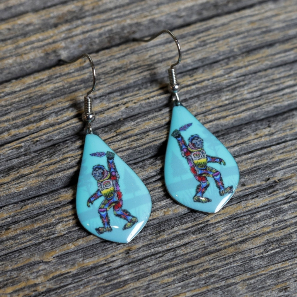 &#39;Sasquatch&#39; Earrings by Jessica Somers