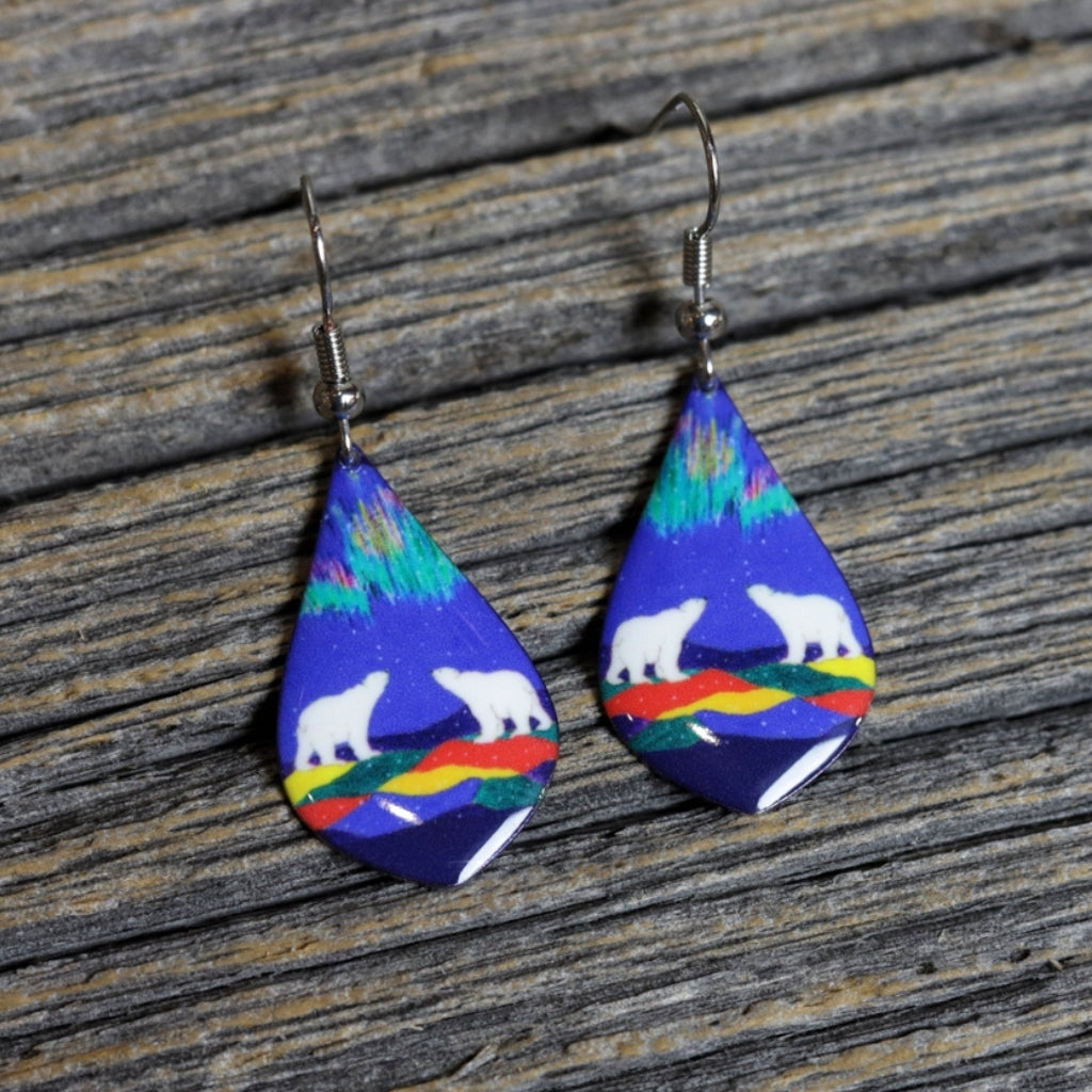 'Sky Watchers' Earrings by Dawn Oman