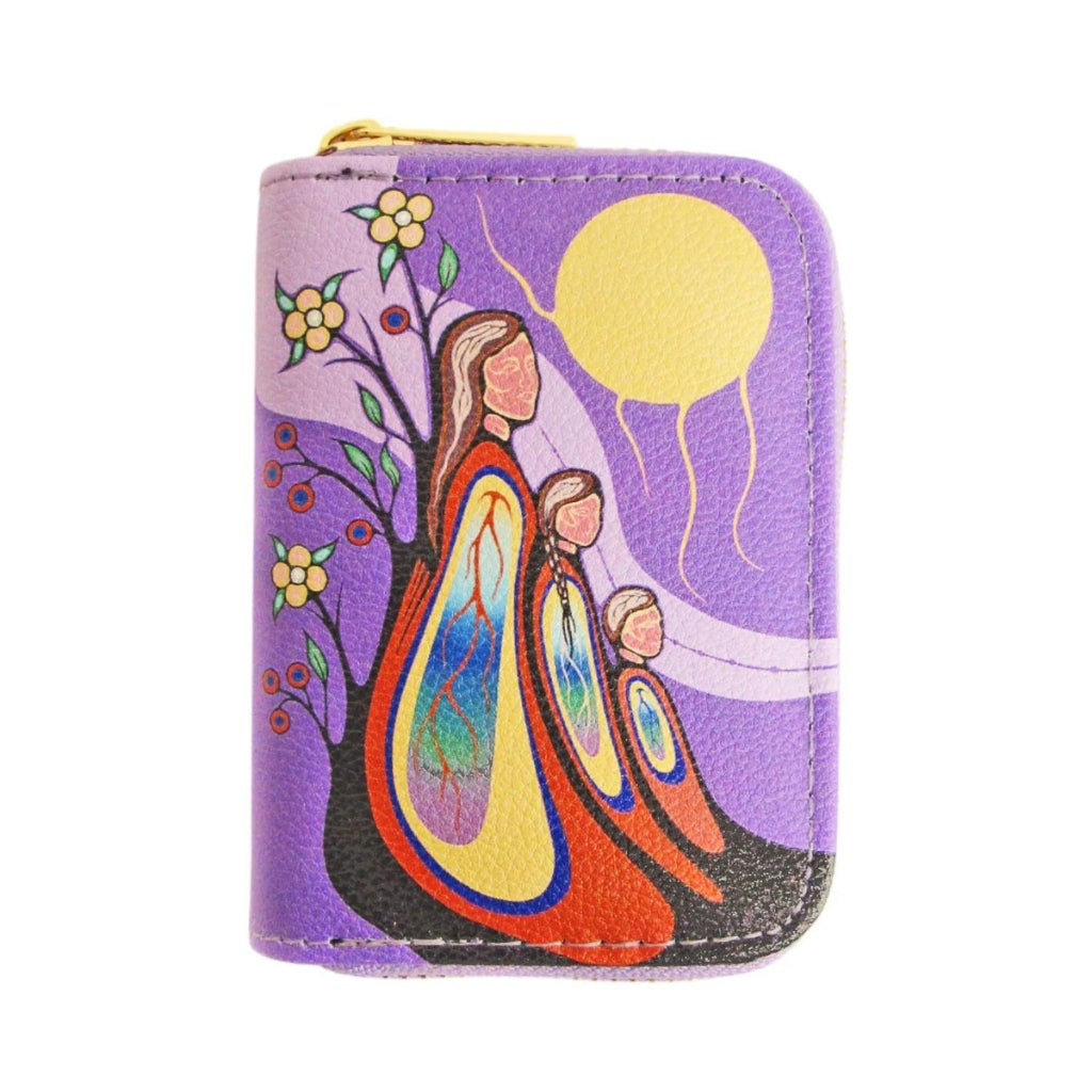 'Gifts From Creator' Card Wallet by Emily Kewageshig