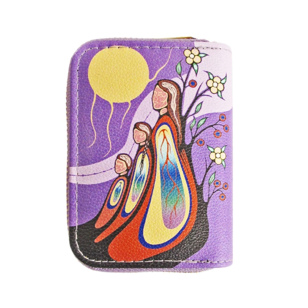 'Gifts From Creator' Card Wallet by Emily Kewageshig