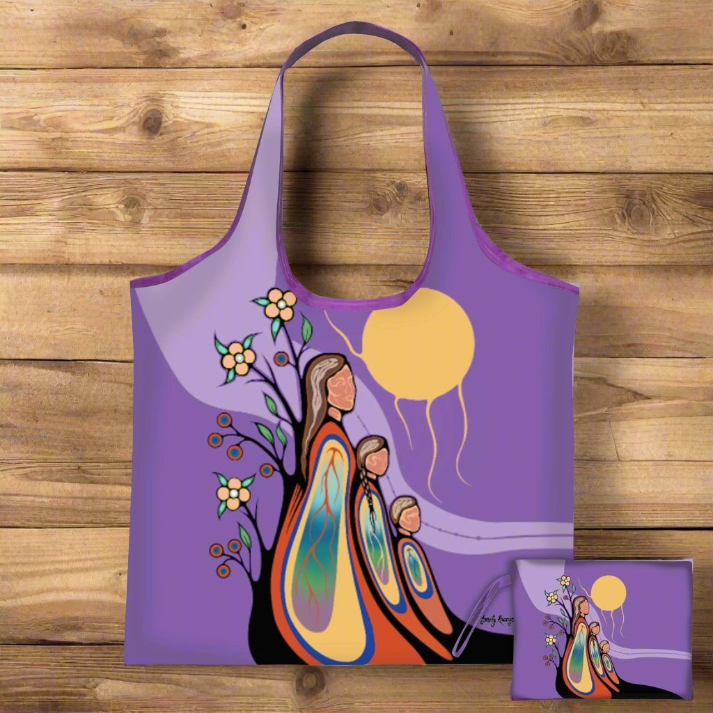 'Gifts From Creator' Eco-Reusable Shopping Bag by Emily Kewageshig