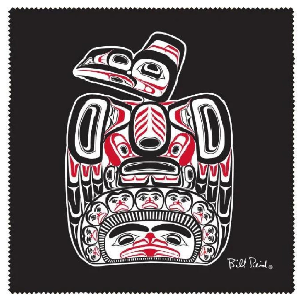 'Children of the Raven' Microfibre Glass Cleaner by Bill Reid