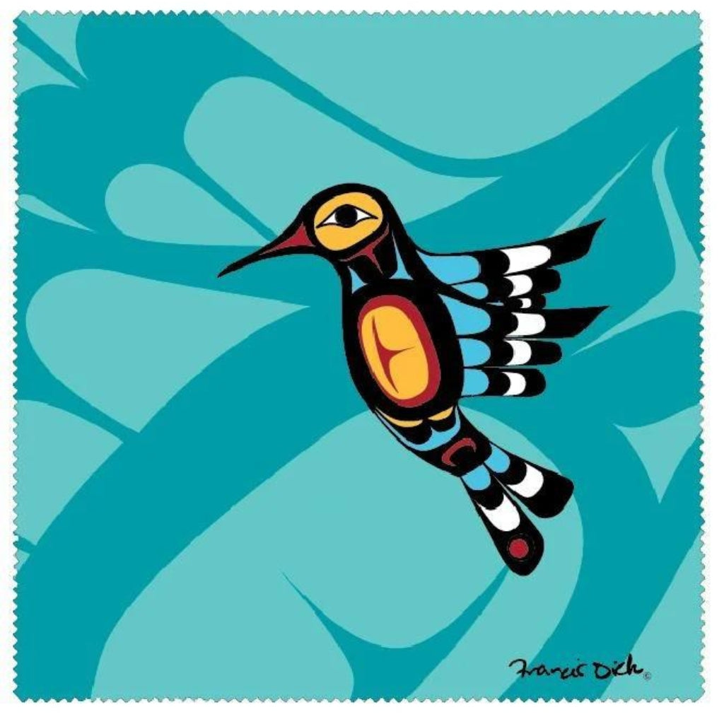 &#39;Hummingbird&#39; Microfibre Glass Cleaner by Francis Dick