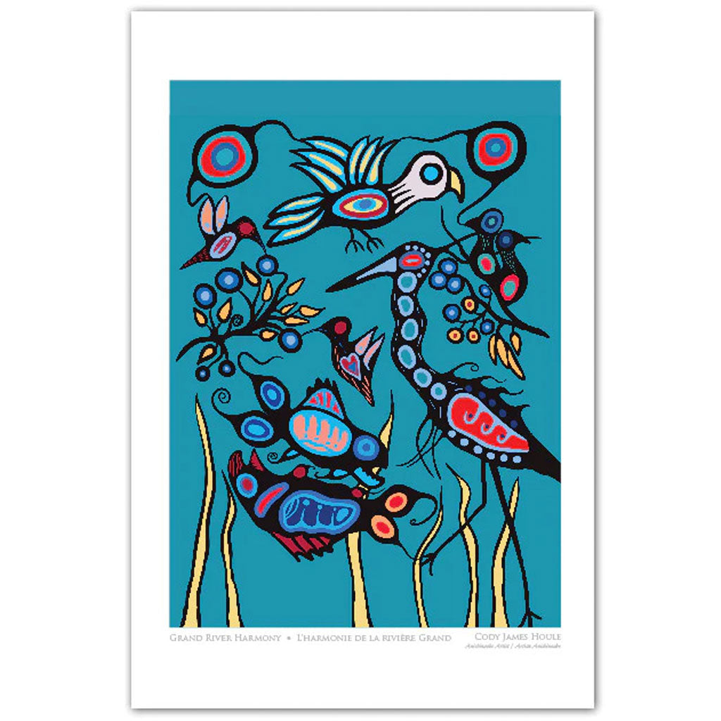 Art Card - 'Grand River Harmony' by Cody James Houle