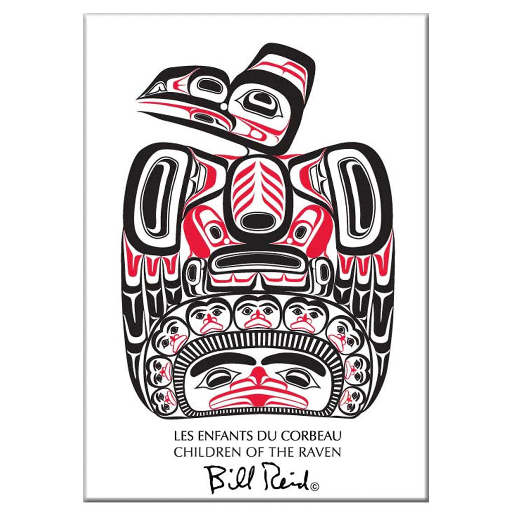 'Children of the Raven' Magnet by Bill Reid