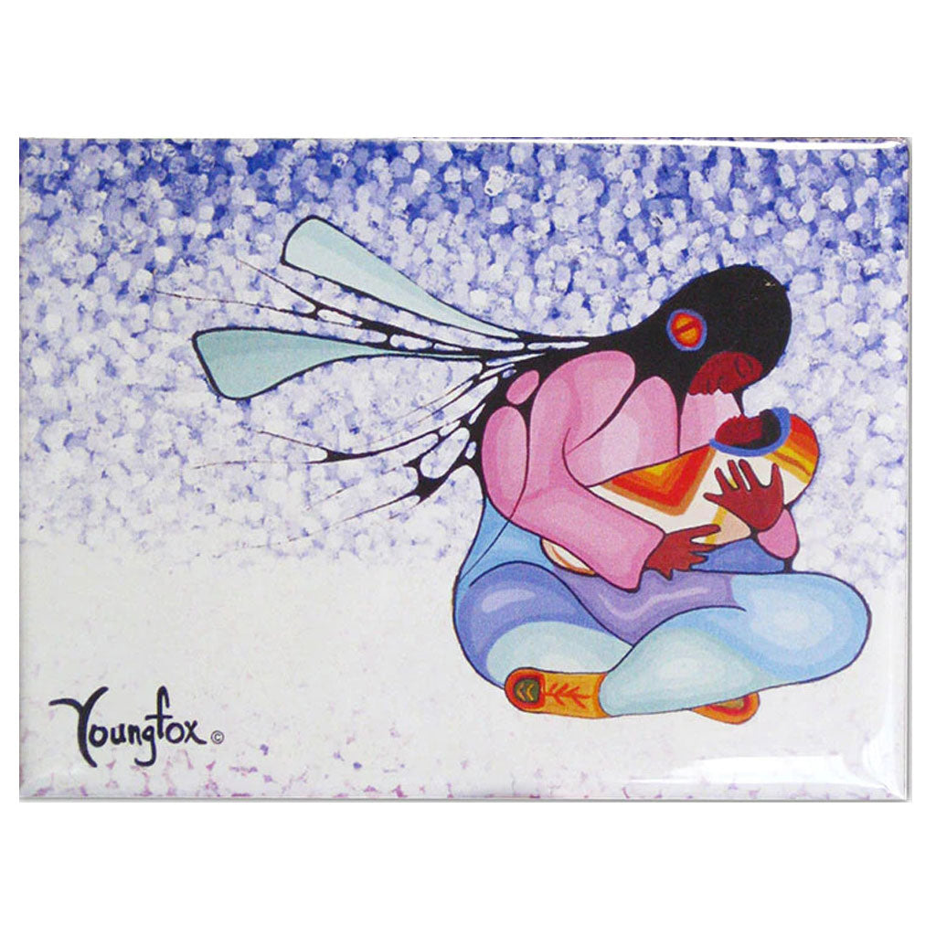 'Joyous Motherhood' Magnet by Cecil Youngfox