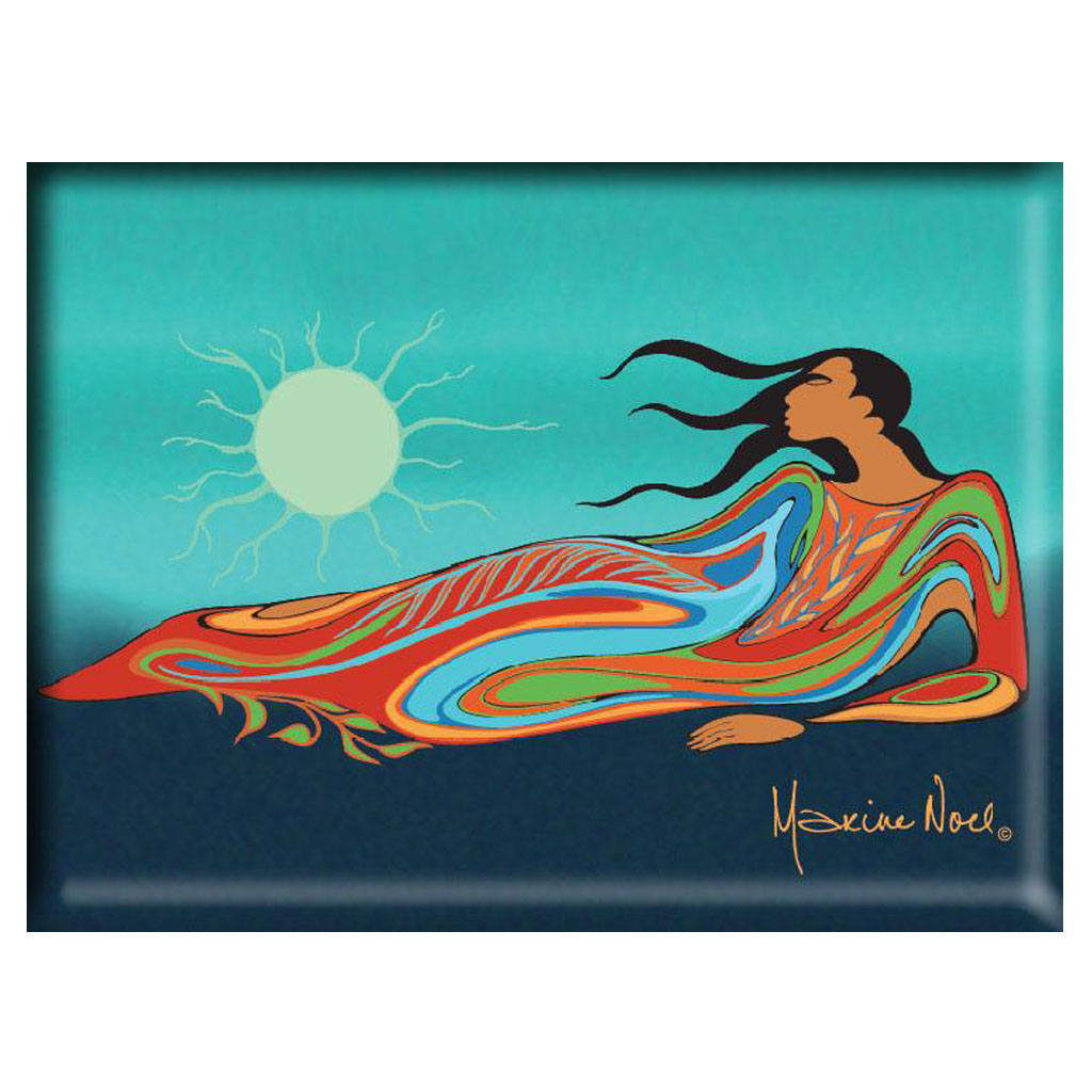 'Mother Earth' Magnet by Maxine Noel