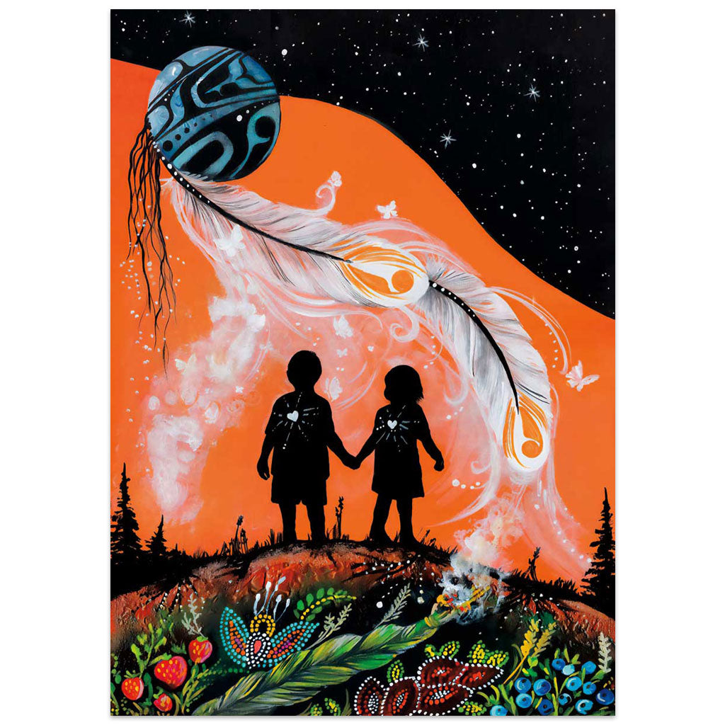 &#39;The Journey Home&#39; Magnet by Karen Erickson