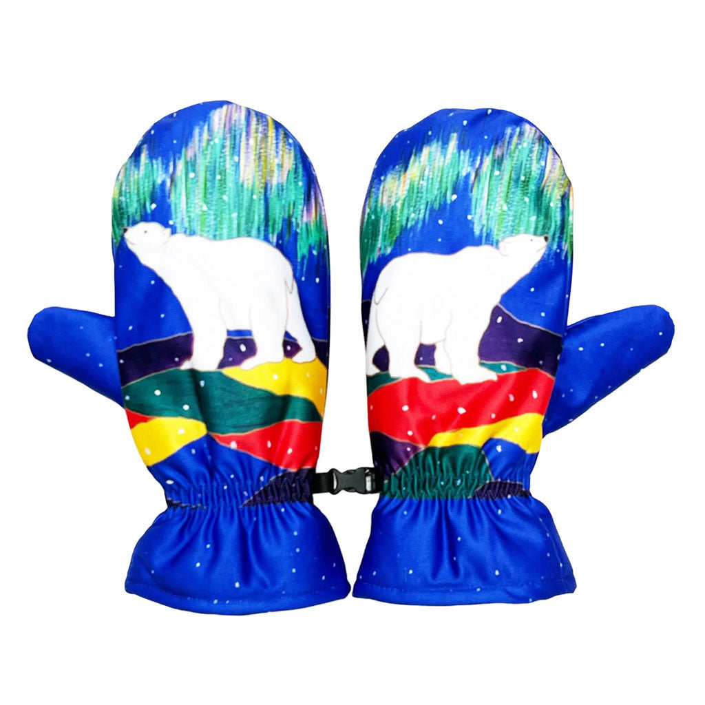 'Sky Watchers' Mittens by Dawn Oman