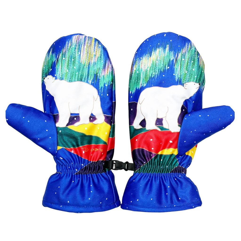 'Sky Watchers' Mittens by Dawn Oman