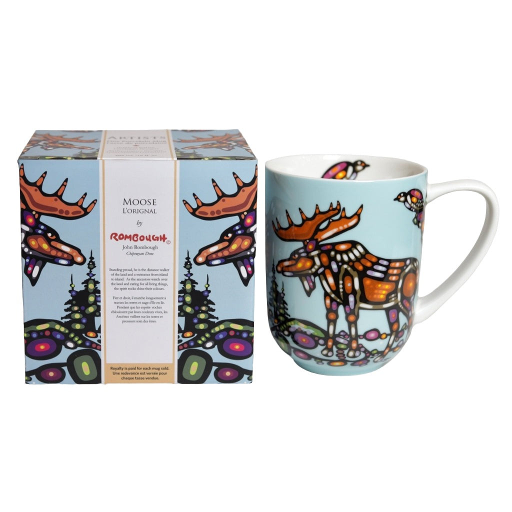 &#39;Moose&#39; mug by John Rombough